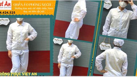 ĐỊA CHỈ MAY QUẦN ÁO PHÒNG SẠCH CHỐNG TĨNH ĐIỆN ĐẠT CHUẨN PHÒNG SẠCH NHƯ THẾ NÀO