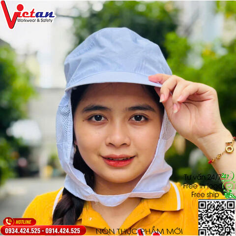 Nón Mới Silk Trắng VAMN-02