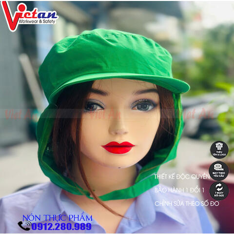 Nón Mới Silk Xanh Lá VAMN-03